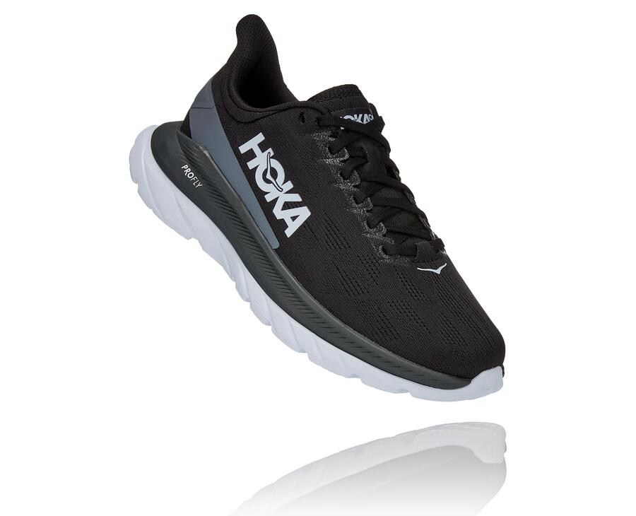 Hoka One One Tenisky Damske Čierne/Biele - Mach 4 - 36057-DOLZ